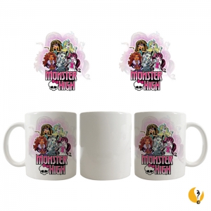 CÃD: 0022 CANECA PERSONALIZADA MONSTER HIGH