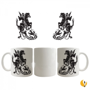 CÃD: 0027 CANECA PERSONALIZADA SÃO JORGE