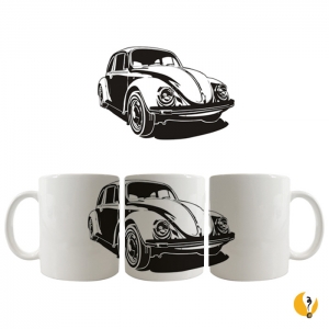 CÃD: 0033 CANECA PERSONALIZADA FUSCA