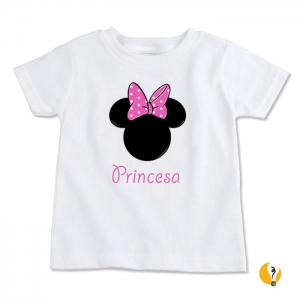 CÃD: 0020 CAMISETA PERSONALIZADA PRINCESA
