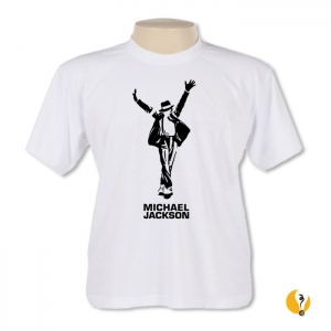 CÃD: 0006 CAMISETA PERSONALIZADA MICHAEL JACKSON