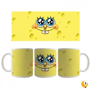 CÃD: 0006 CANECA PERSONALIZADA BOB ESPONJA