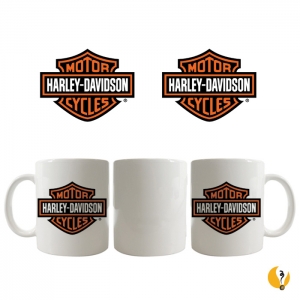 CÃD: 0008 CANECA PERSONALIZADA HARLEY-DAVIDSON