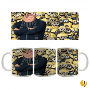 CÃD: 0009 CANECA PERSONALIZADA MEU MALVADO FAVORIT