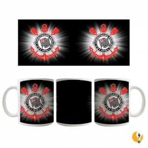 CÃD: 0015 CANECA PERSONALIZADA CORINTHIANS