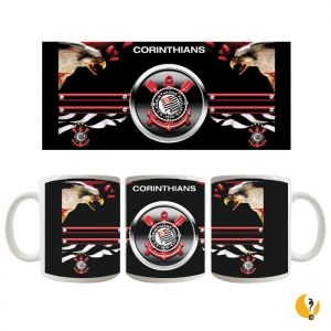 CÃD: 0016 CANECA PERSONALIZADA CORINTHIANS